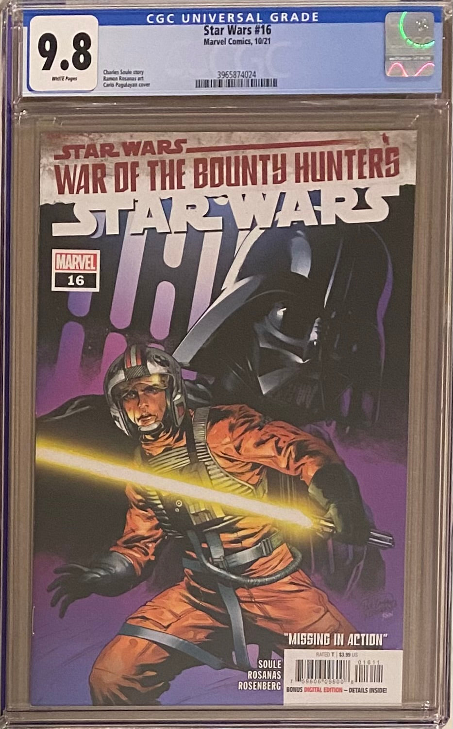 Star Wars #16 CGC 9.8 - War of the Bounty Hunters