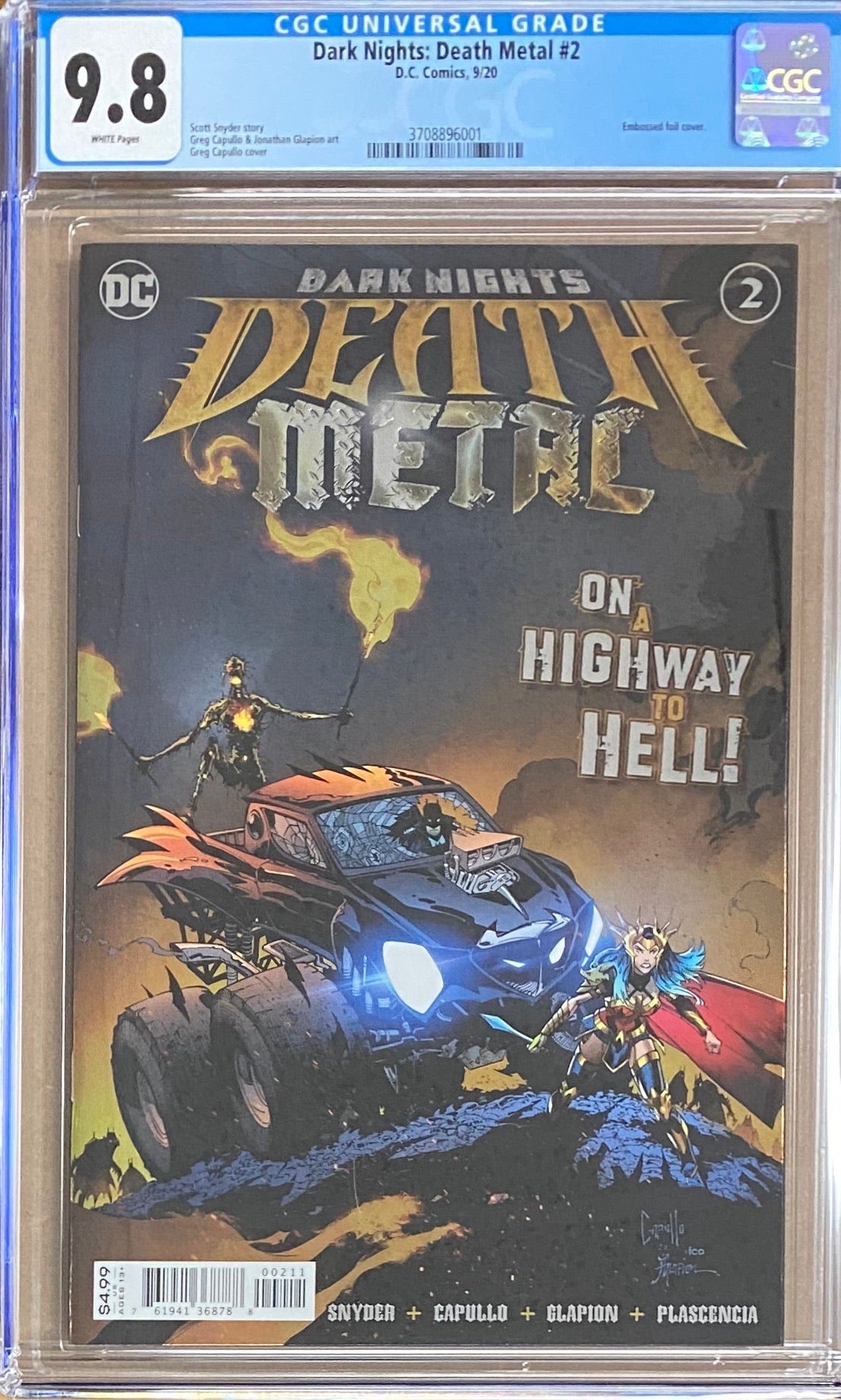 Dark Nights Death Metal #2 CGC 9.8