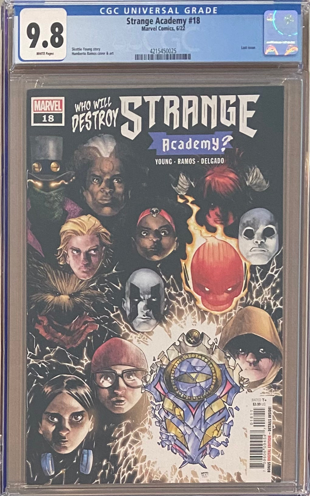 Strange Academy #18 CGC 9.8