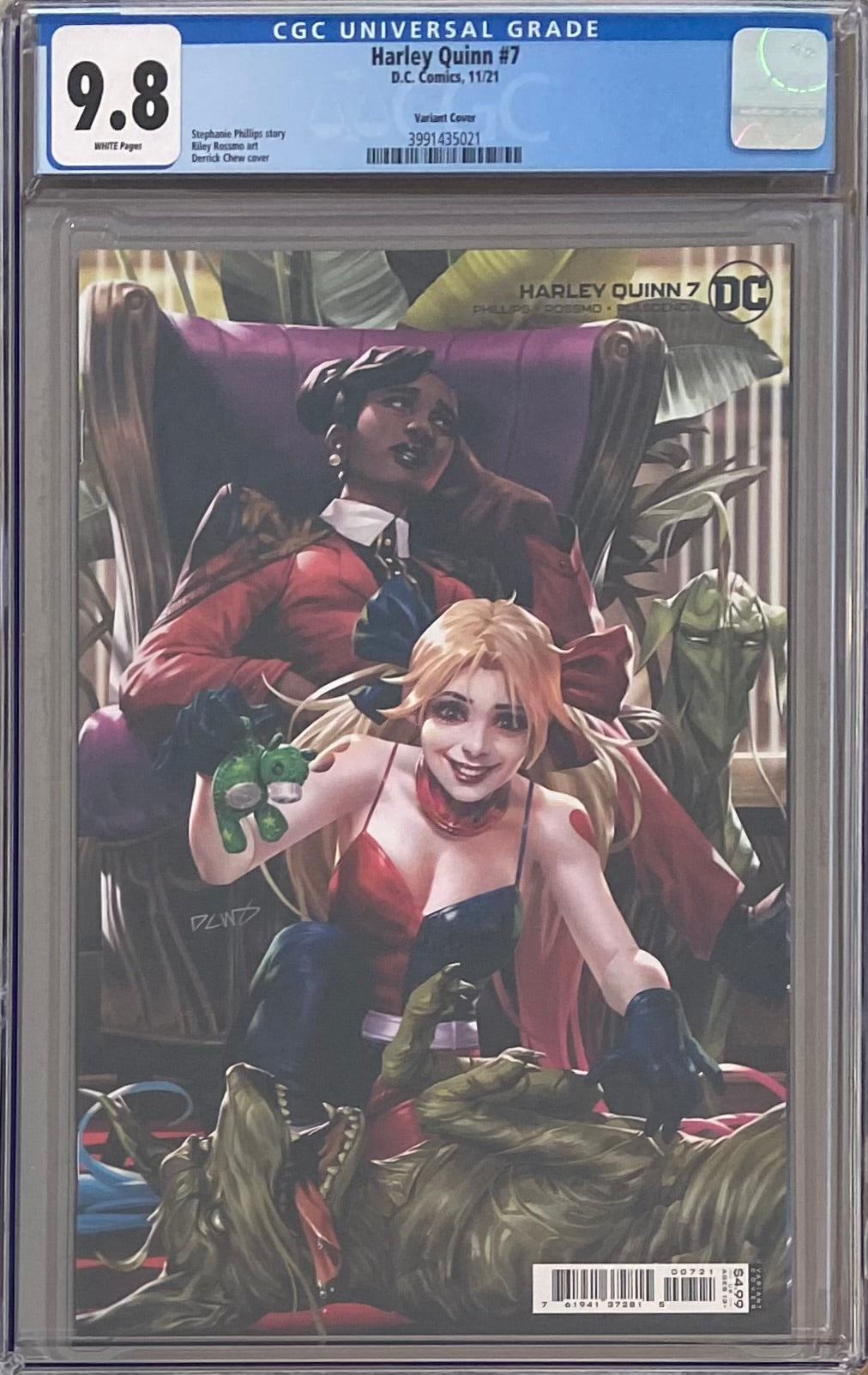 Harley Quinn #7 Variant CGC 9.8