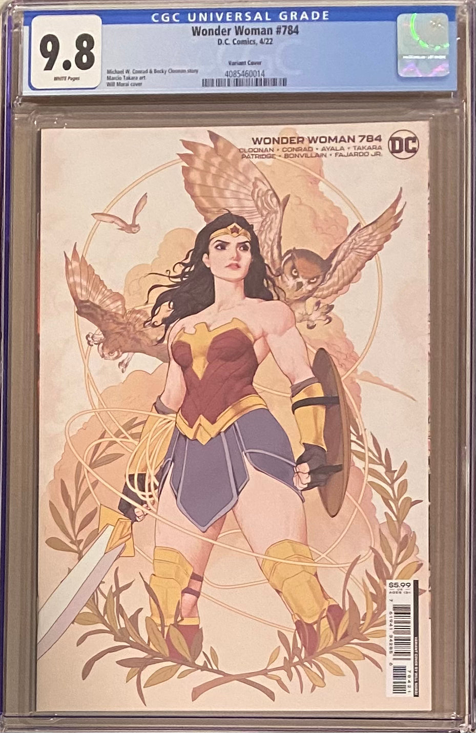 Wonder Woman #784 Variant CGC 9.8
