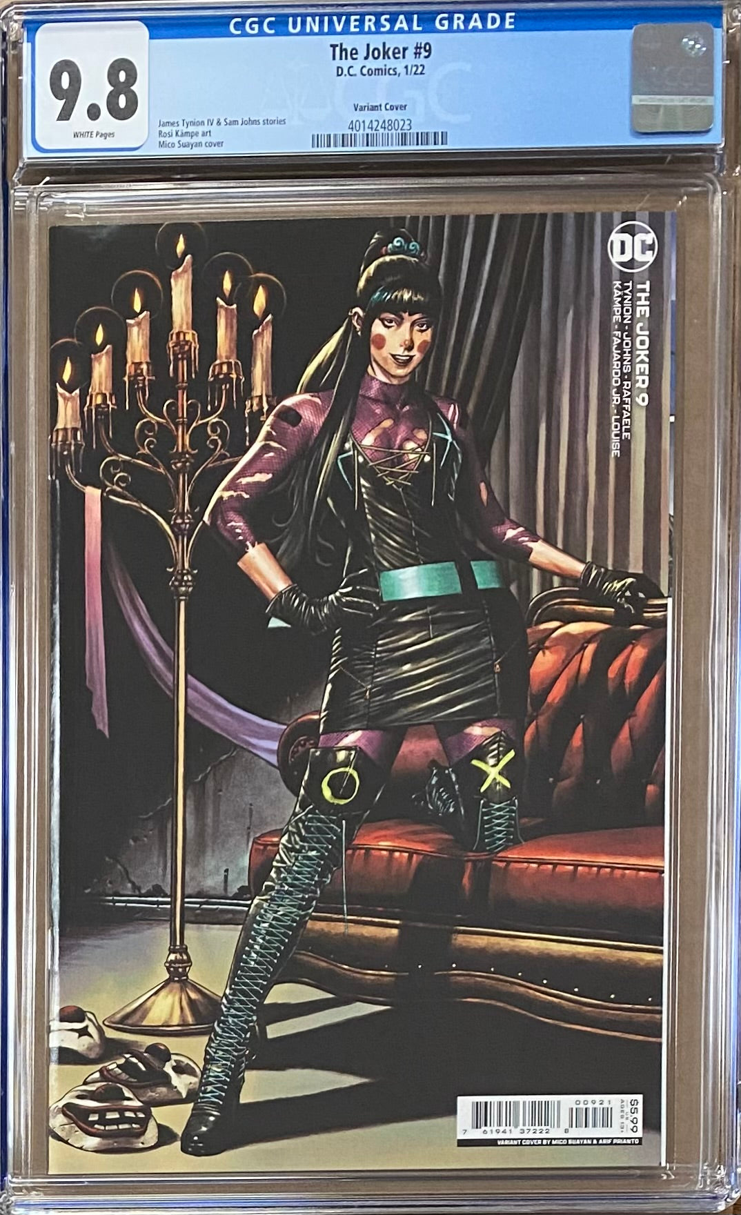 The Joker #9 Suayan Connecting Variant A CGC 9.8