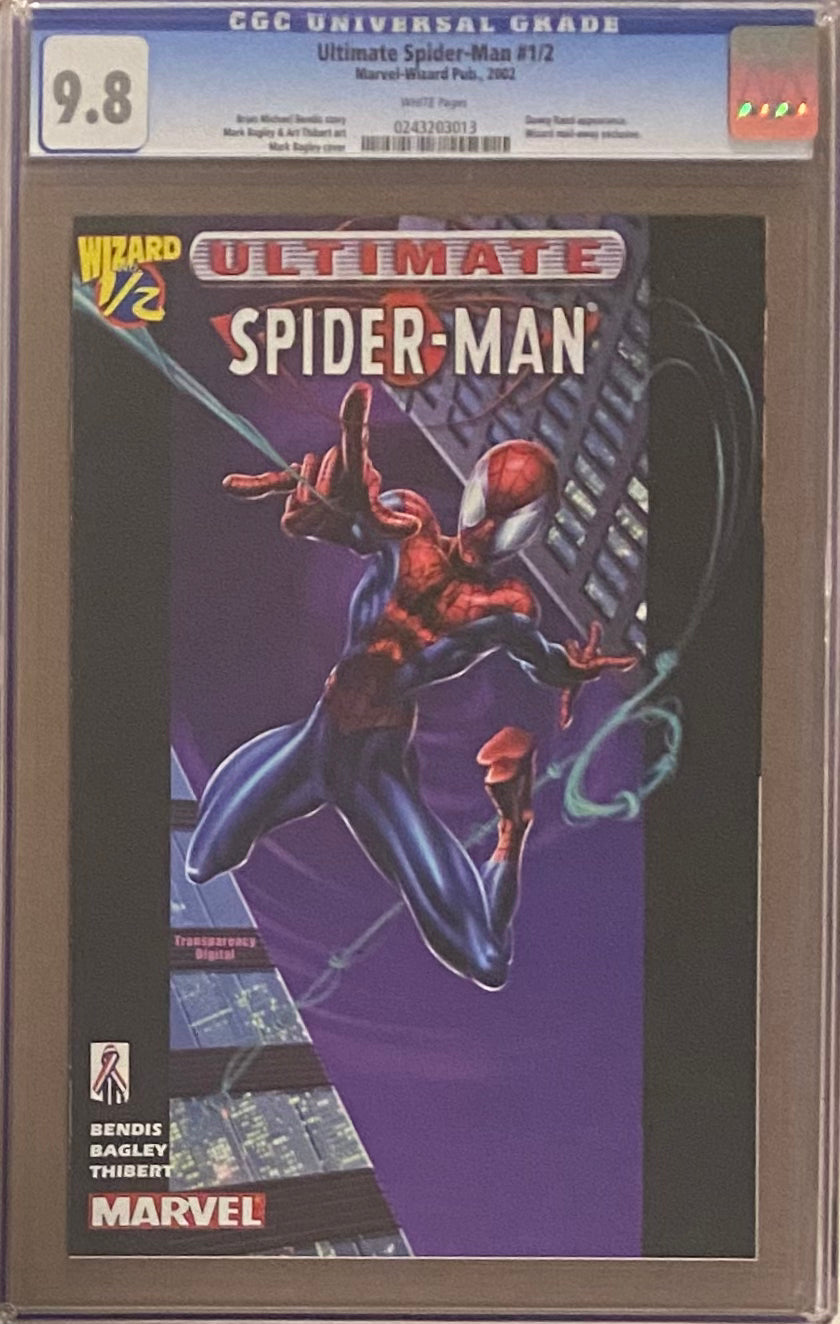 Ultimate Spider-Man #1/2 CGC 9.8