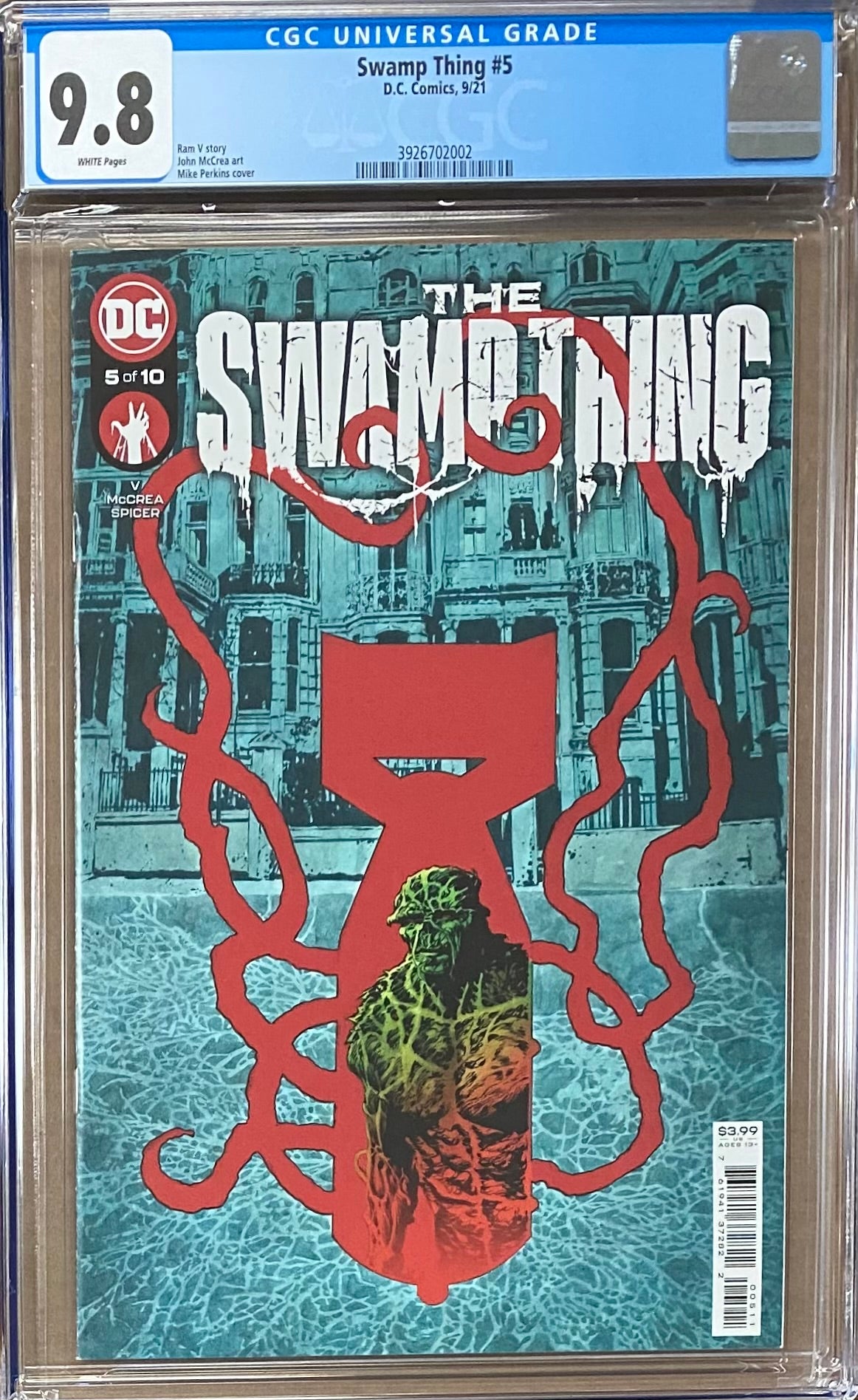 Swamp Thing #5 CGC 9.8