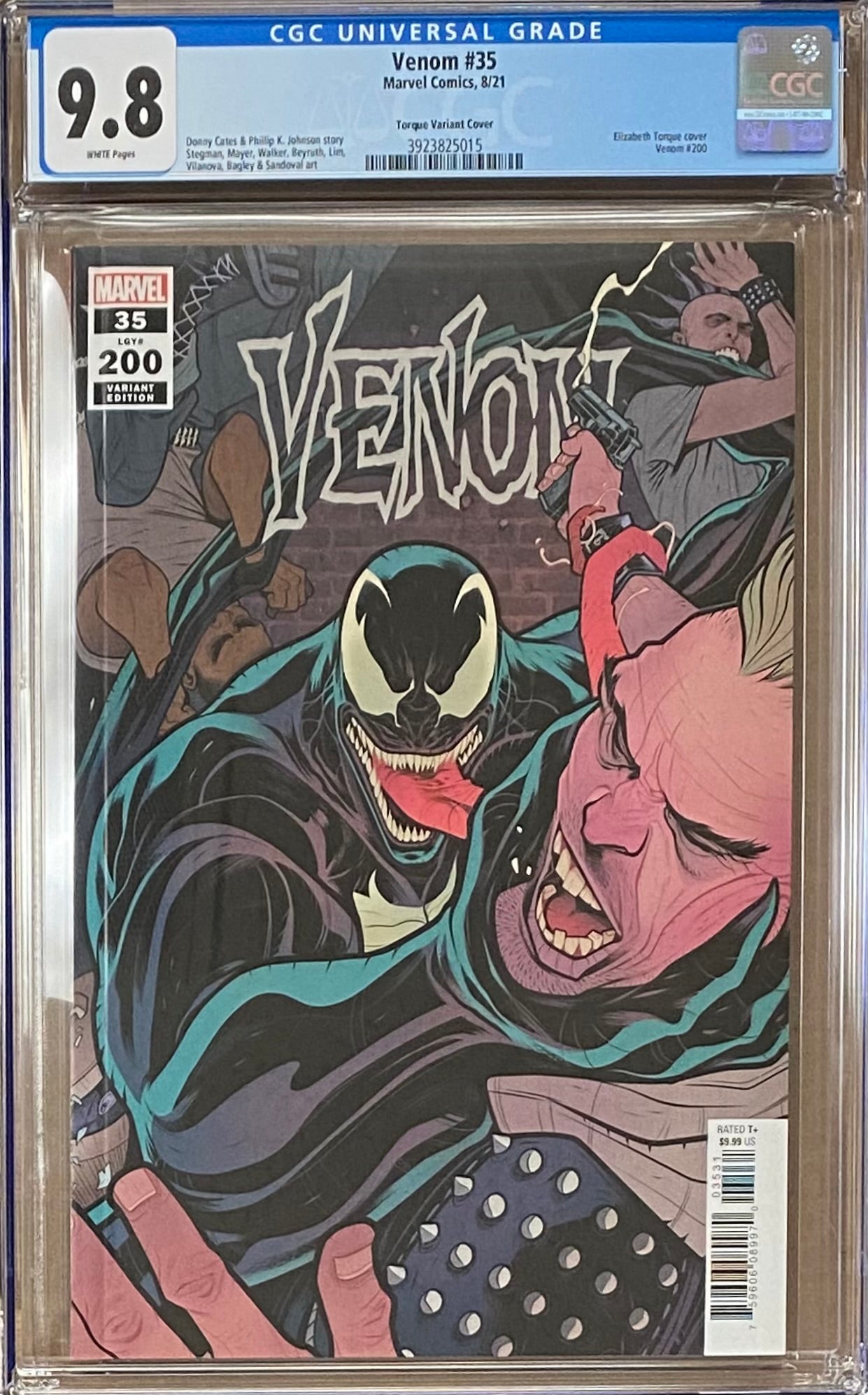 Venom #35 (#200) Torque Variant CGC 9.8