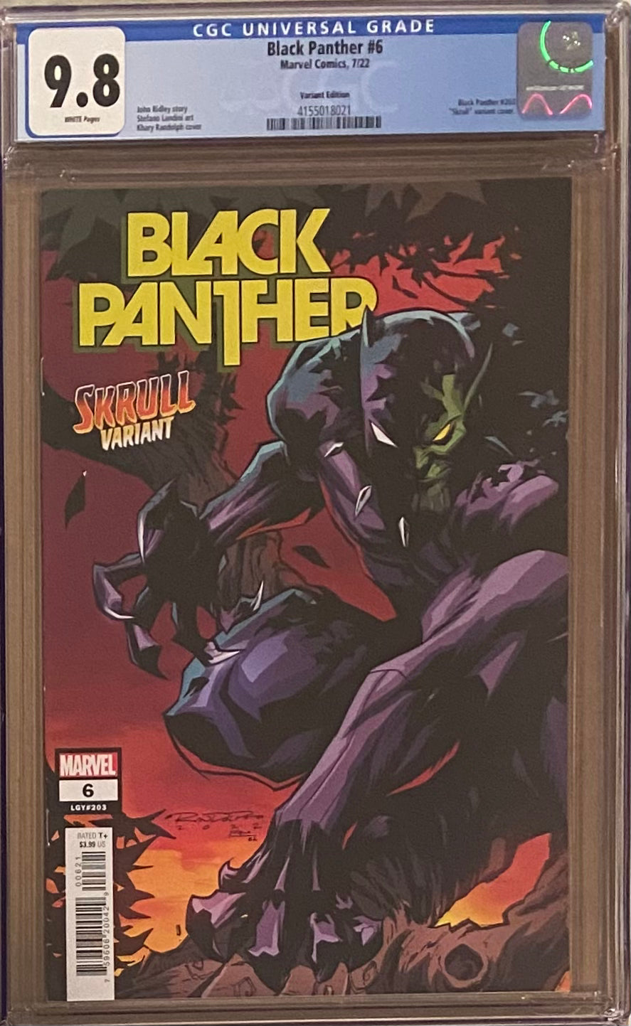 Black Panther #6 Randolph Variant CGC 9.8
