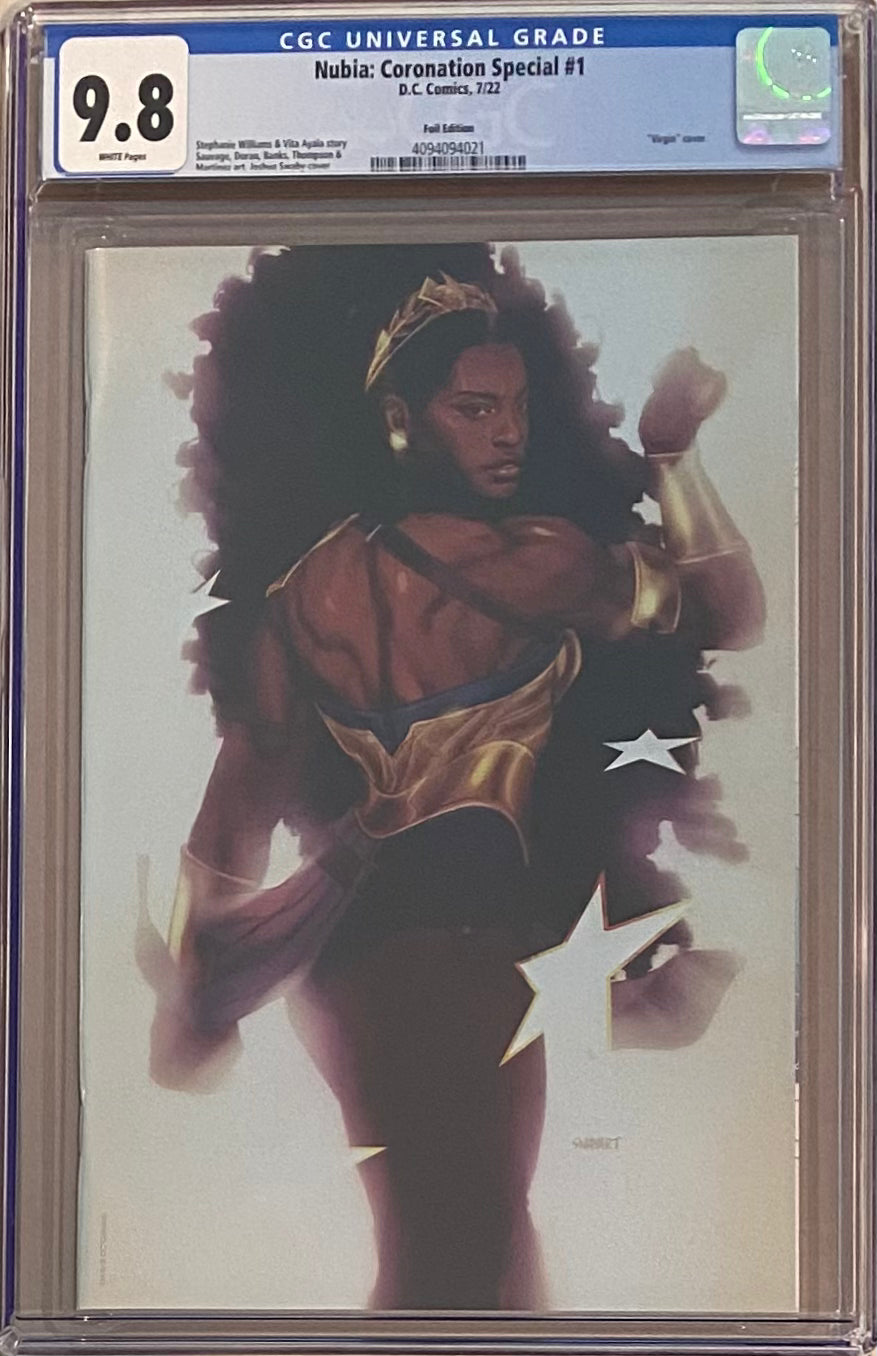 Nubia: Coronation Special #1 Swaby 1:100 Foil Retailer Incentive Variant CGC 9.8