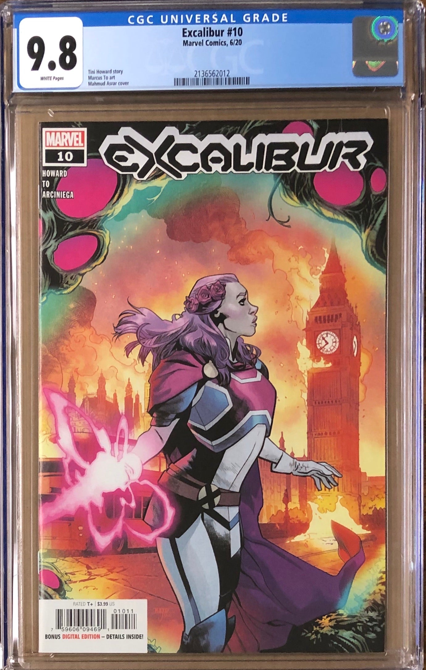 Excalibur #10 CGC 9.8 - Dawn of X!