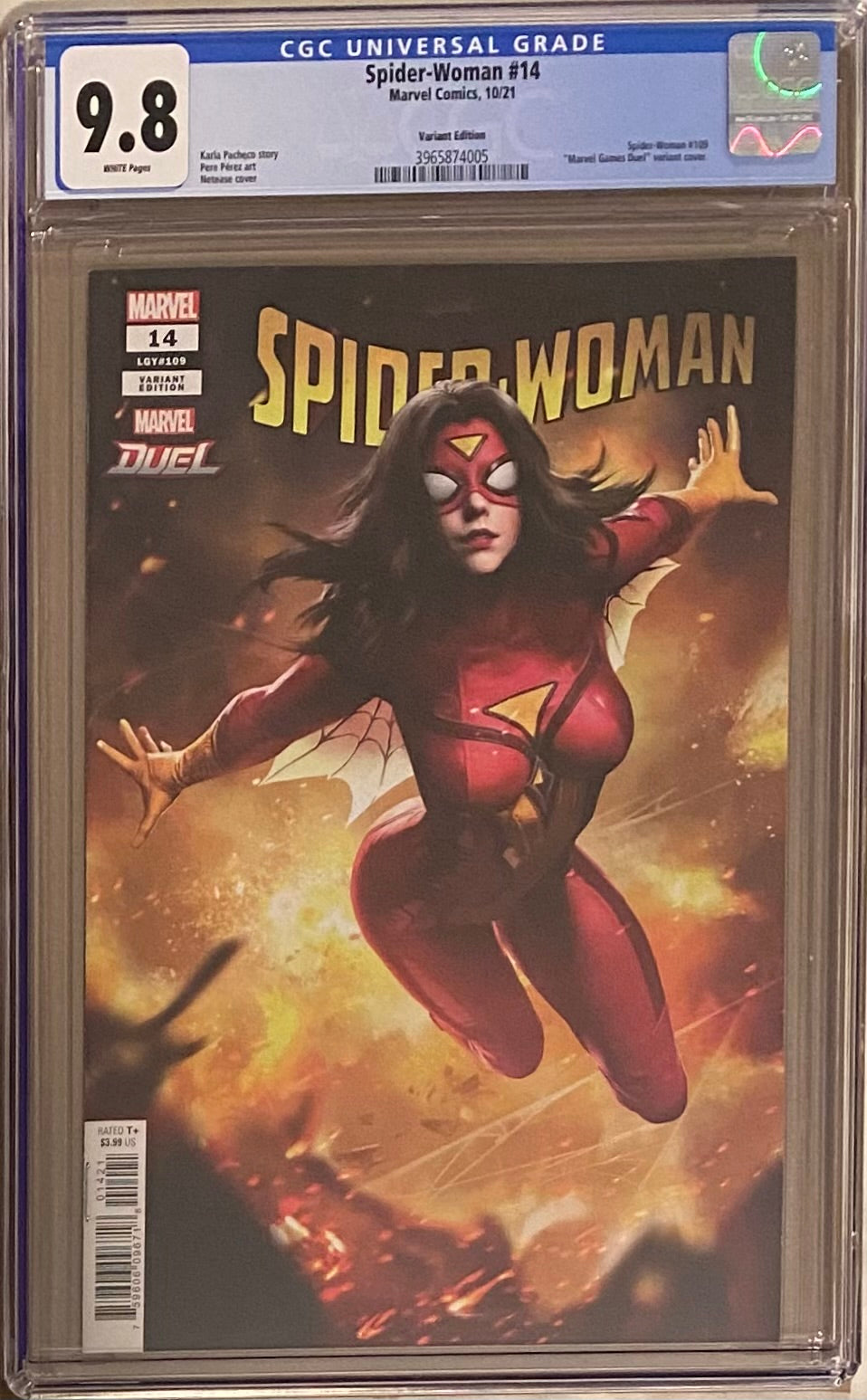 Spider-Woman #14 Variant CGC 9.8