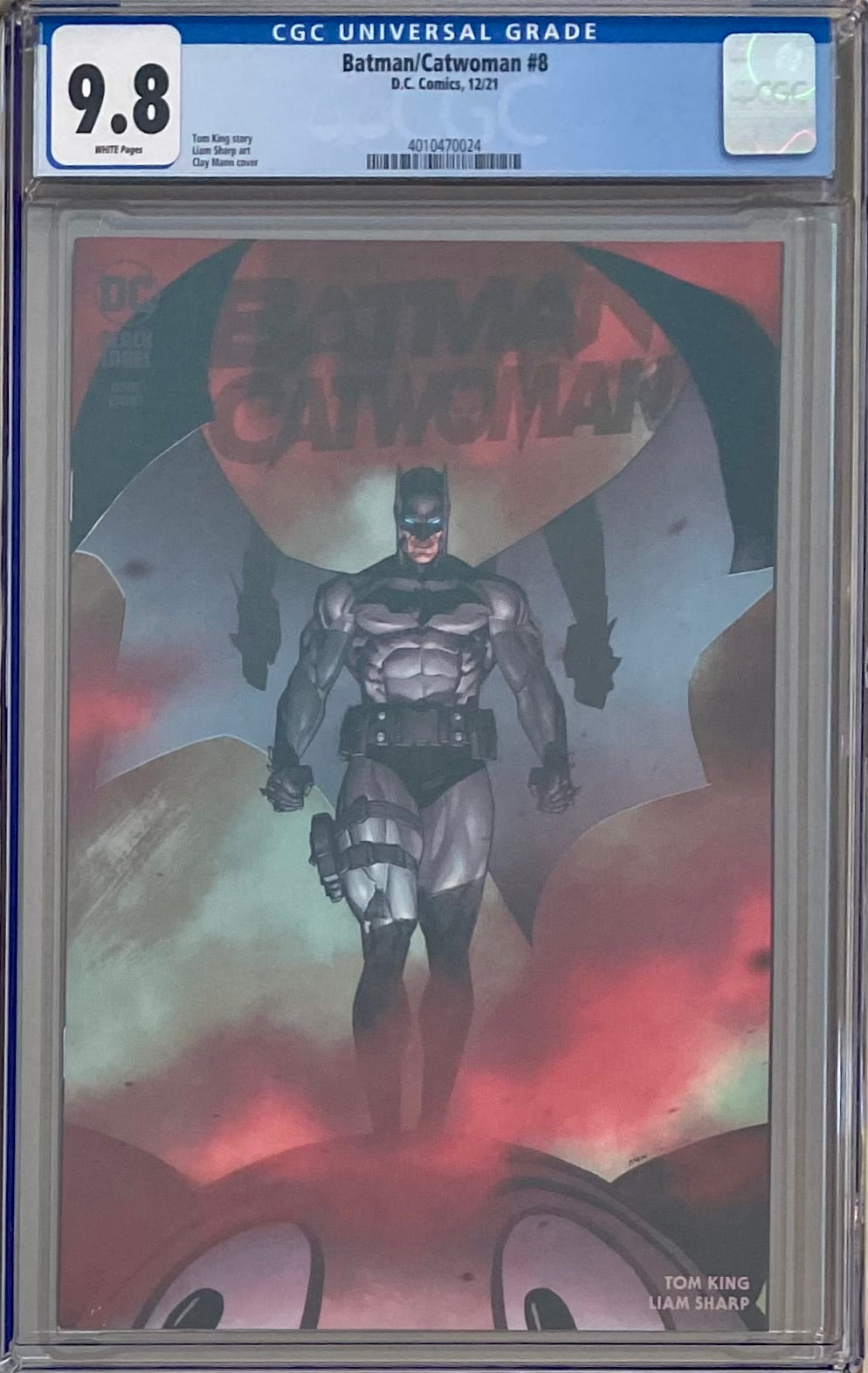 Batman Catwoman #8 DC Black Label CGC 9.8
