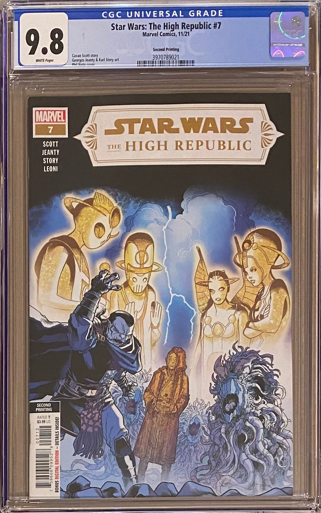Star Wars: The High Republic #7 Second Printing CGC 9.8