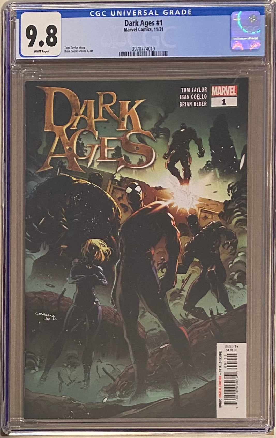 Dark Ages #1 CGC 9.8