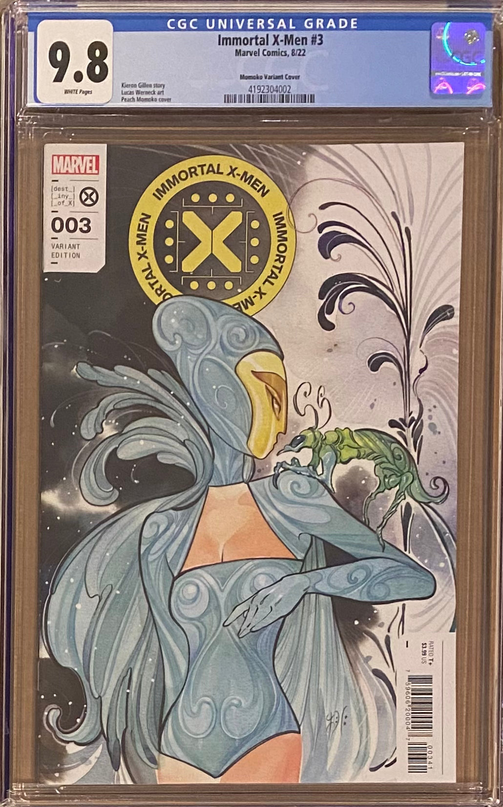 Immortal X-Men #3 Momoko 1:25 Retailer Incentive Variant CGC 9.8