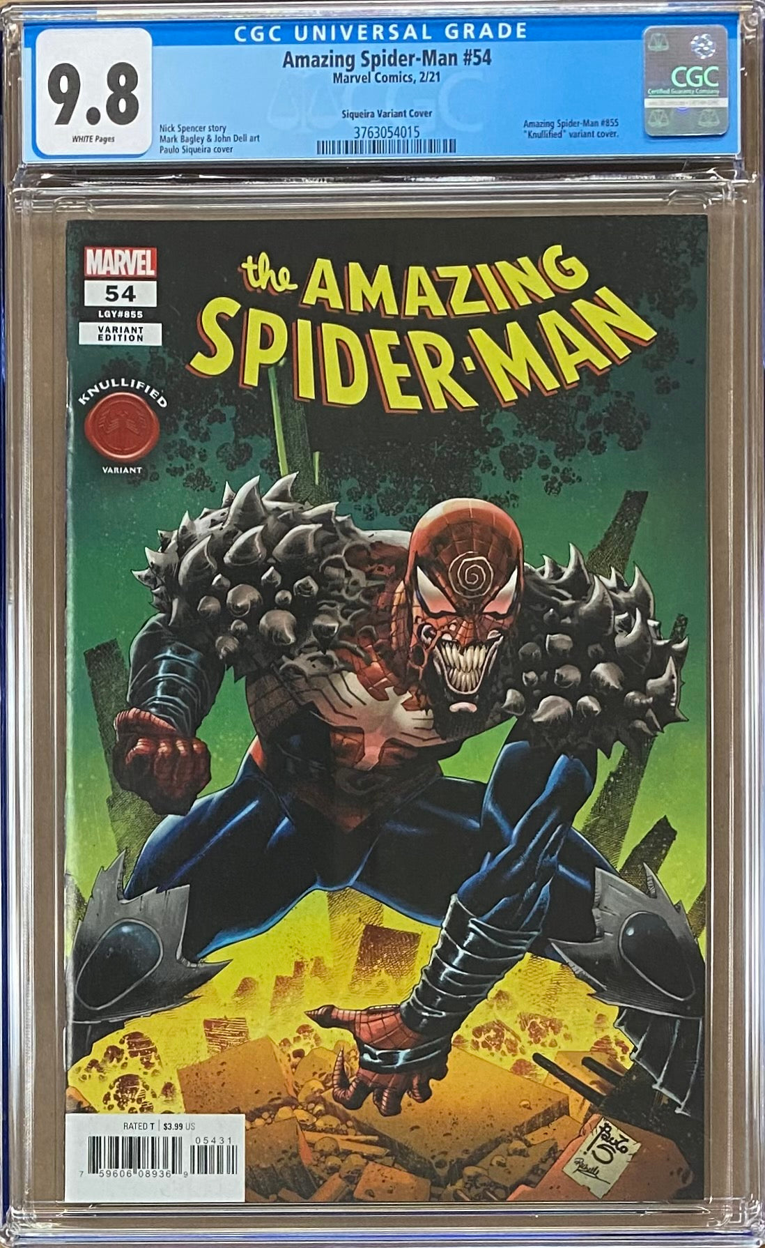 Amazing Spider-Man #54 "Knullified" Variant CGC 9.8