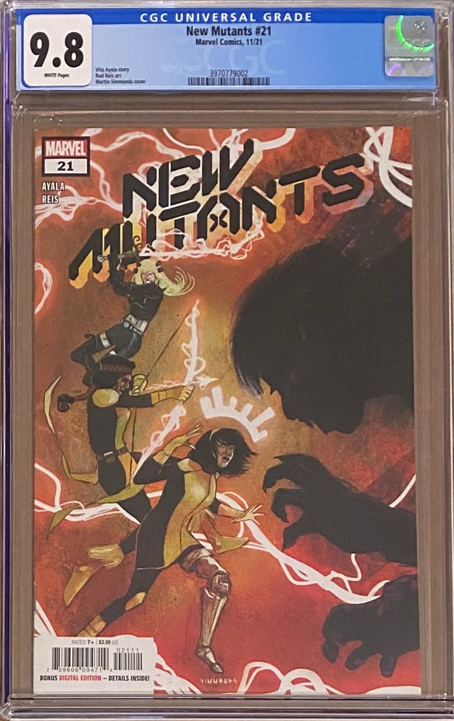 New Mutants #21 CGC 9.8