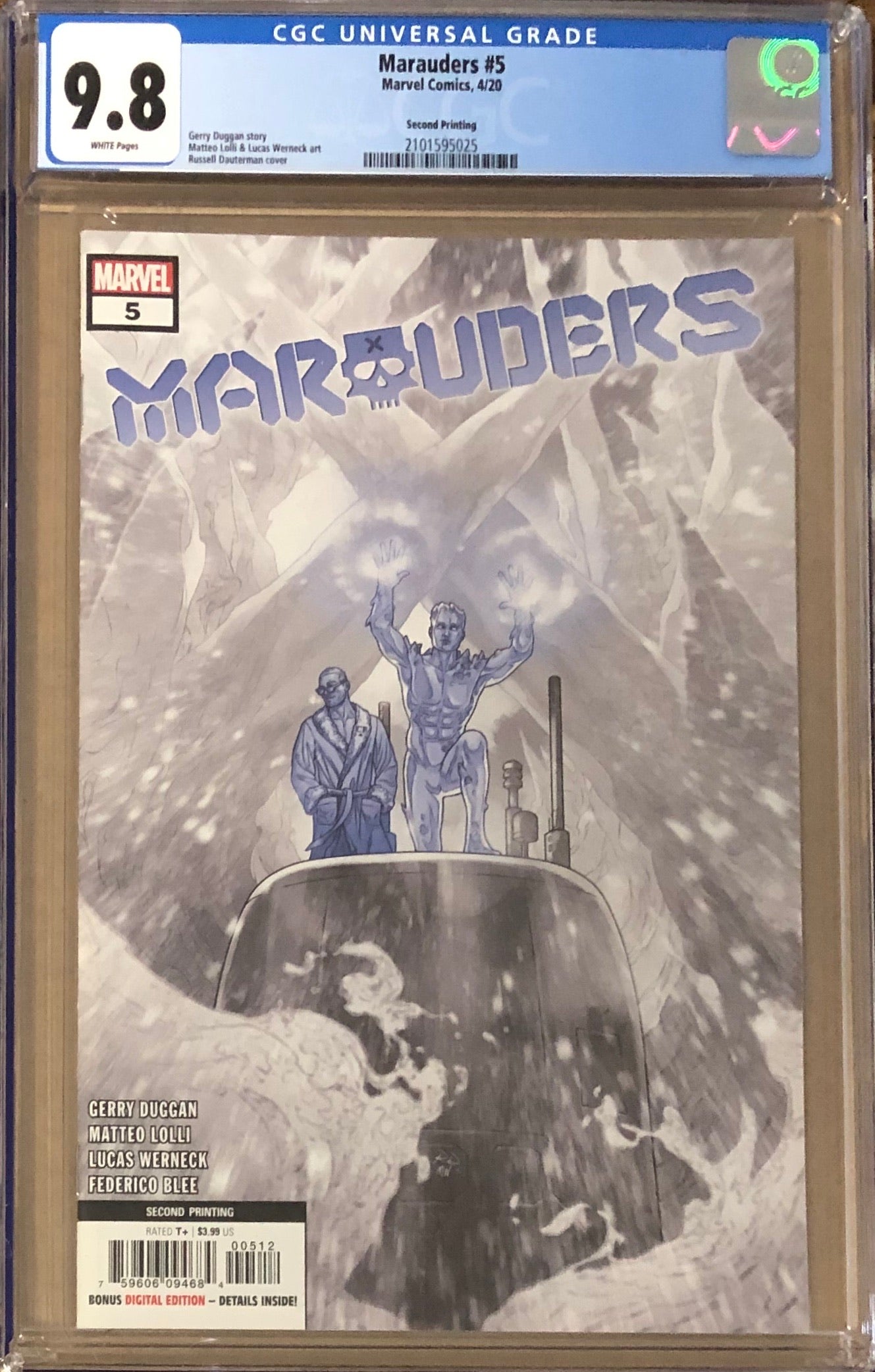 Marauders #5 Second Printing CGC 9.8 - Dawn of X!