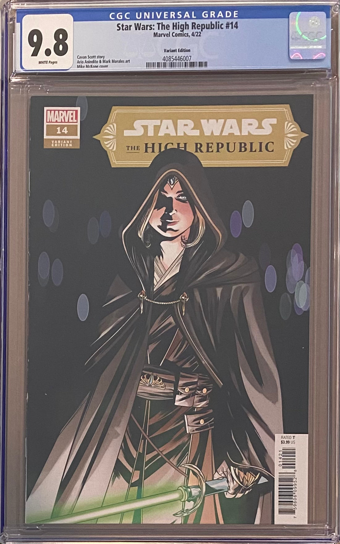 Star Wars: The High Republic #14 Variant CGC 9.8