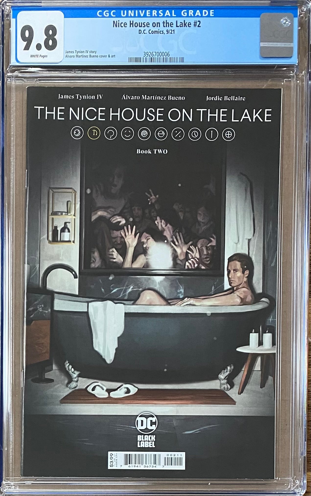 Nice House on the Lake #2 CGC 9.8 - DC Black Label