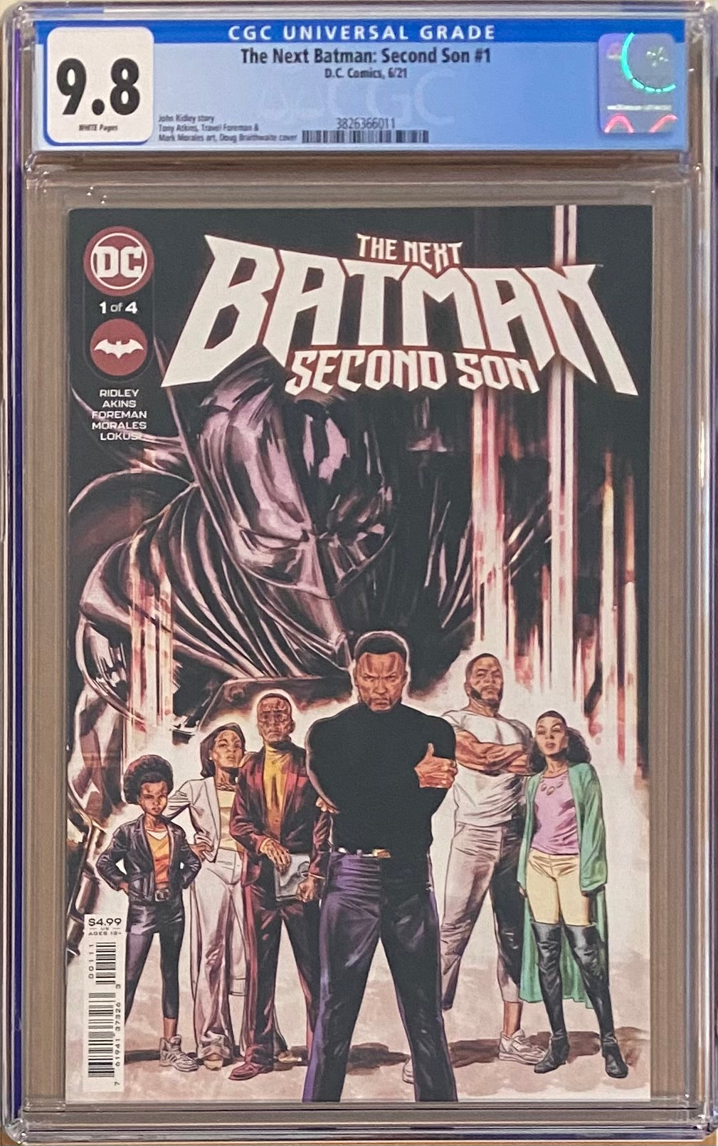 The Next Batman: Second Son #1 CGC 9.8