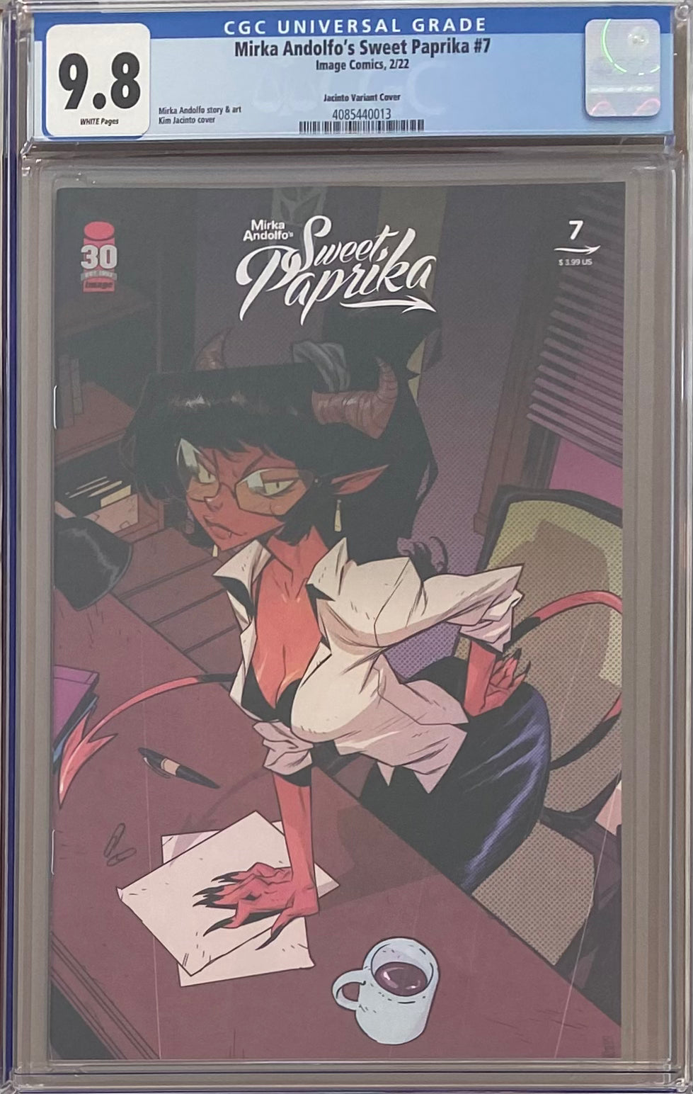 Sweet Paprika #7 Jacinto Variant CGC 9.8