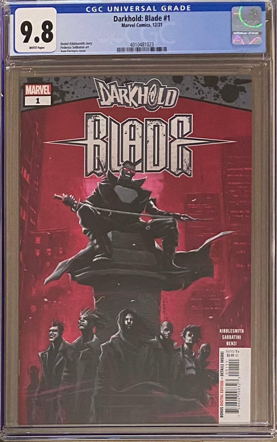 Darkhold: Blade #1 CGC 9.8