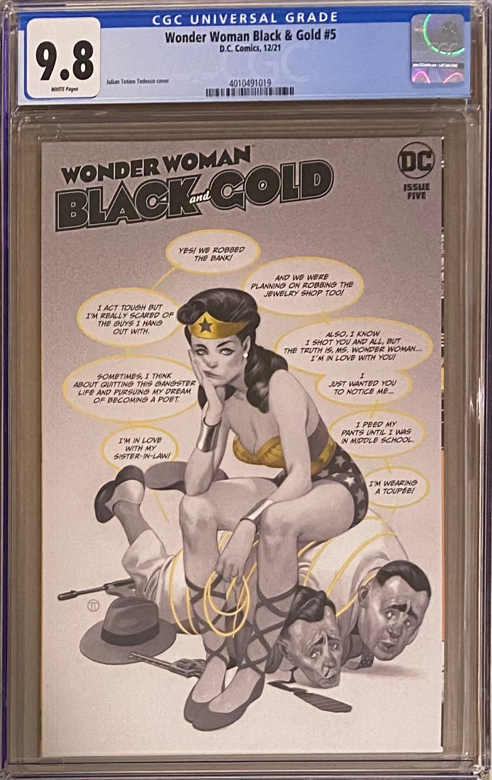 Wonder Woman: Black and Gold #5 CGC 9.8