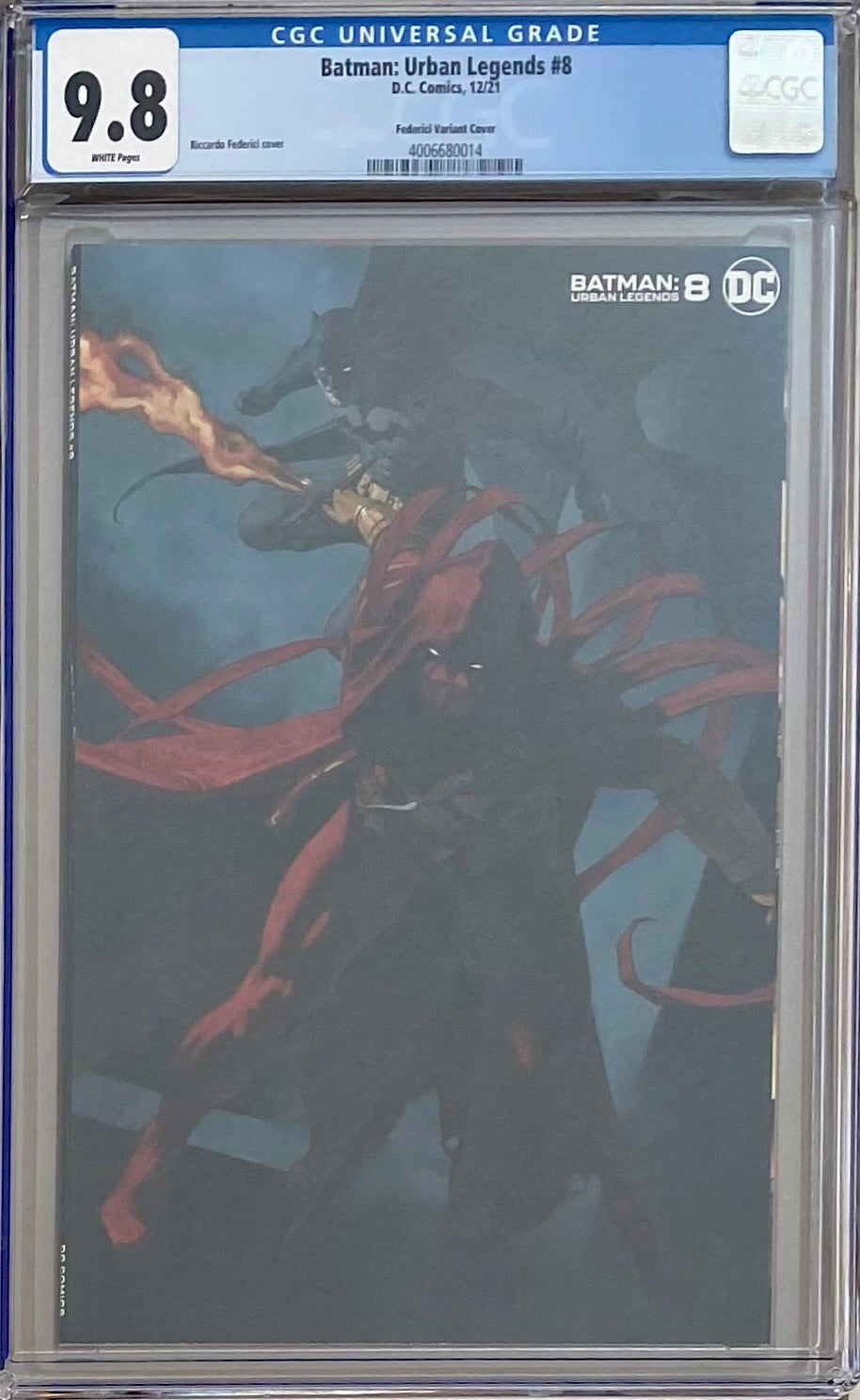 Batman: Urban Legends #8 Federici Variant CGC 9.8