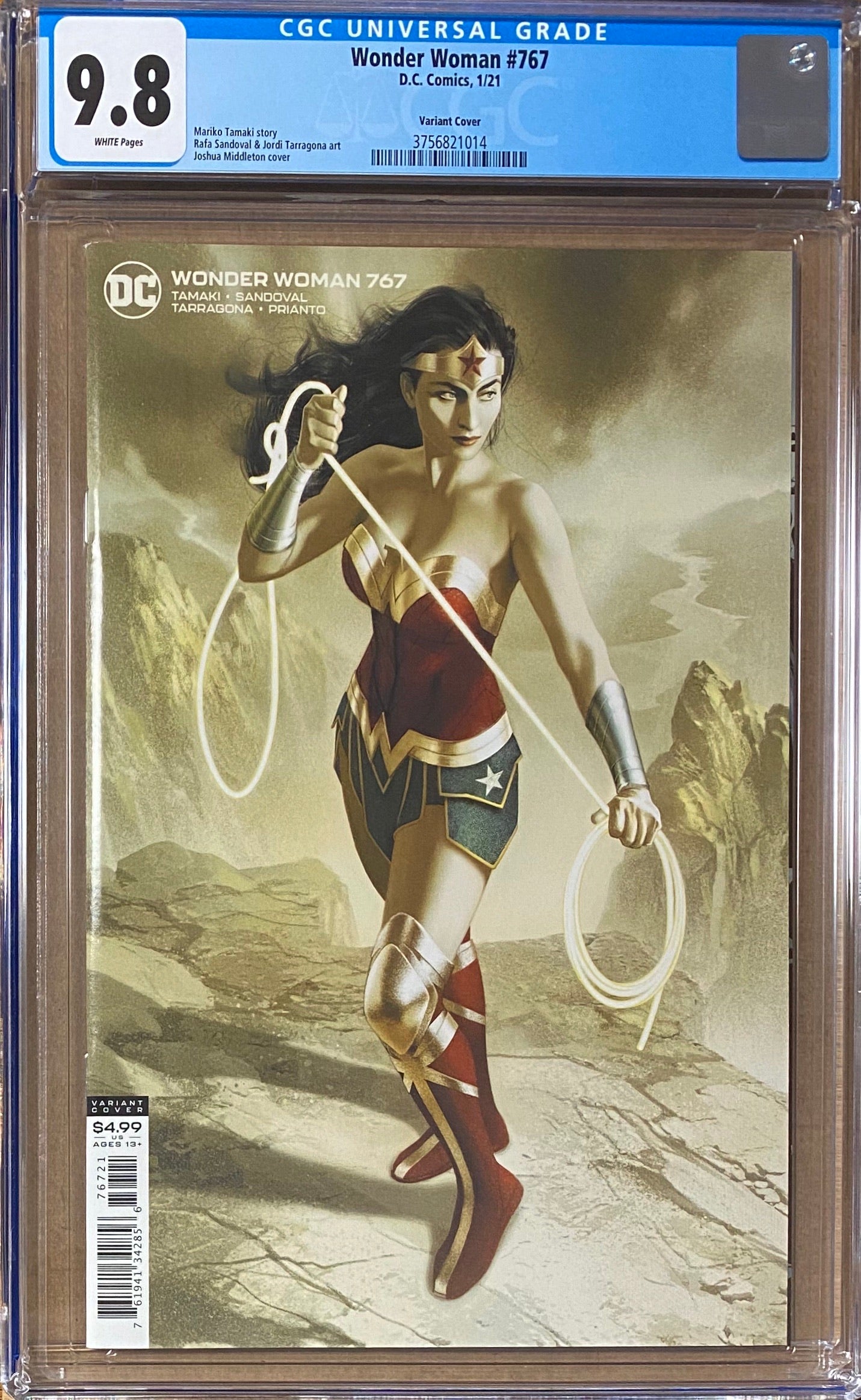 Wonder Woman #767 Middleton Variant CGC 9.8