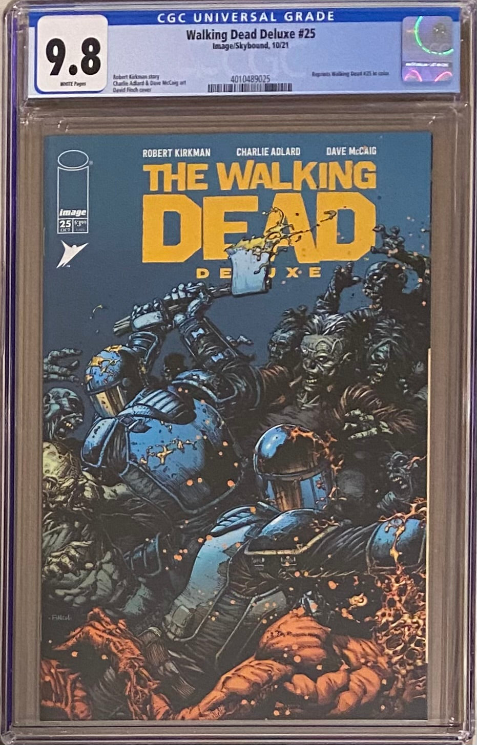 Walking Dead Deluxe #25 CGC 9.8