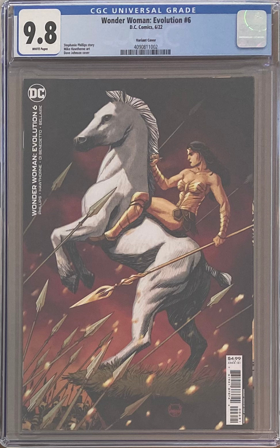 Wonder Woman: Evolution #6 Variant CGC 9.8