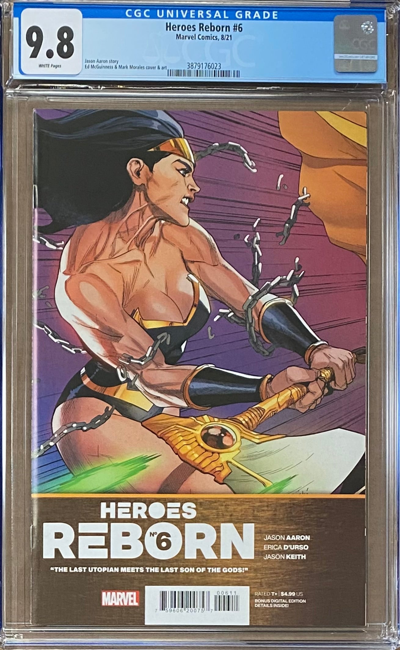Heroes Reborn #6 CGC 9.8