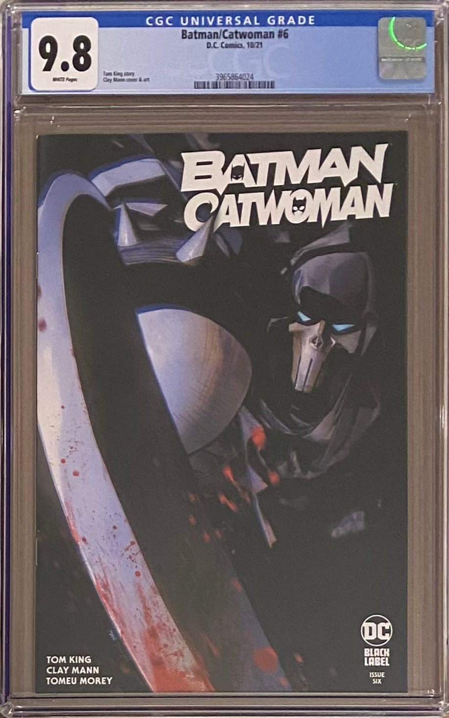 Batman Catwoman #6 DC Black Label CGC 9.8