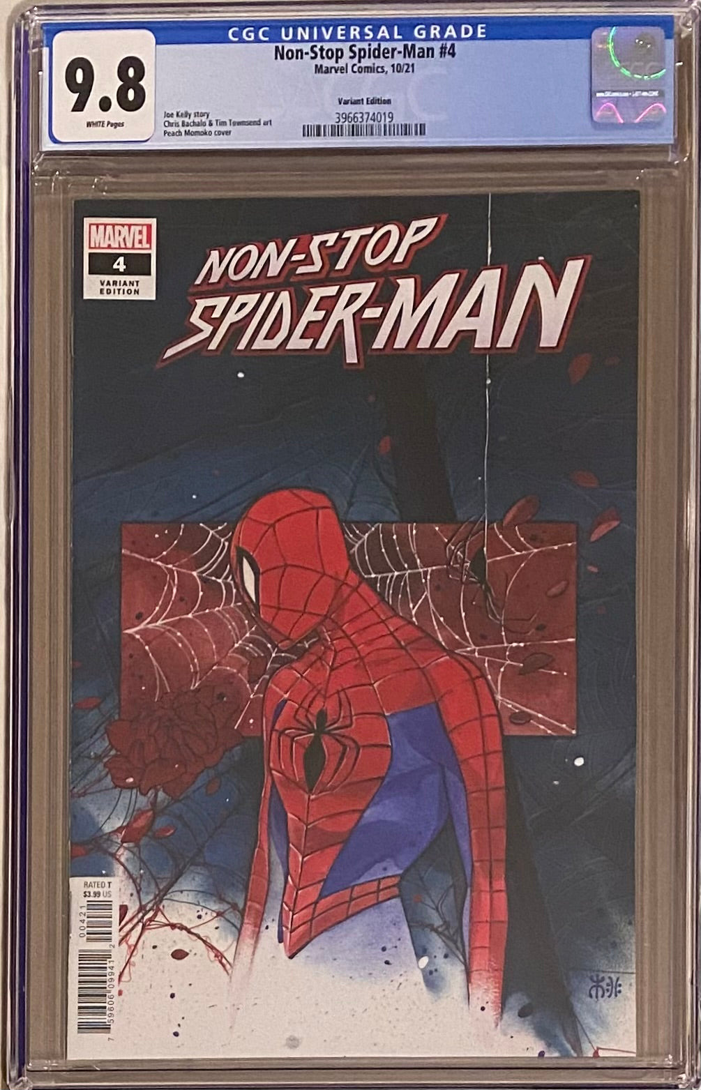 Non-Stop Spider-Man #4 Momoko Retailer Incentive Variant CGC 9.8