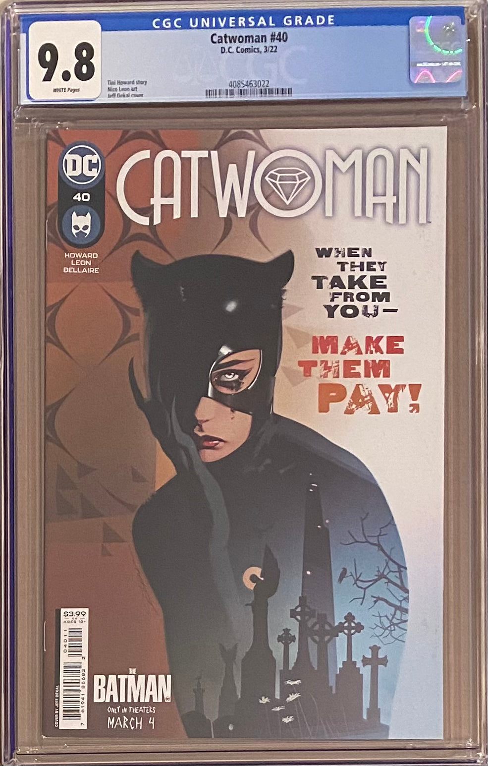 Catwoman #40 CGC 9.8