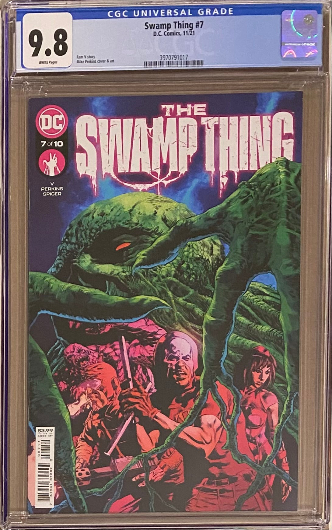 Swamp Thing #7 CGC 9.8