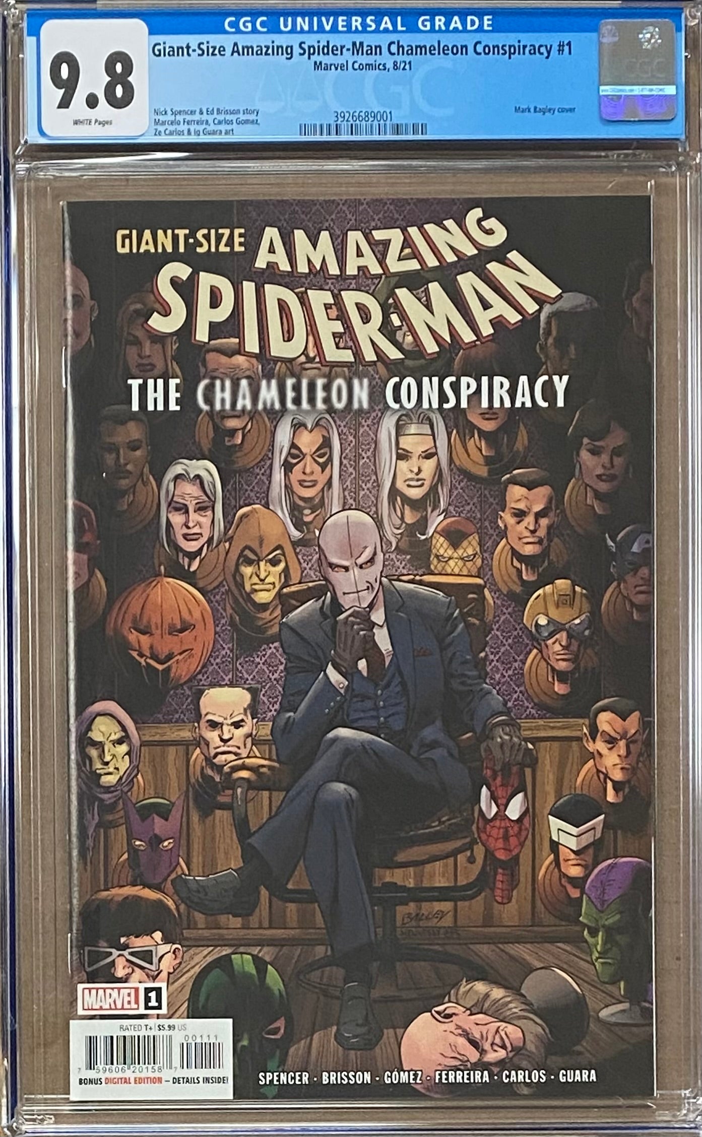 Giant Size Amazing Spider-Man: The Chameleon Conspiracy #1 CGC 9.8