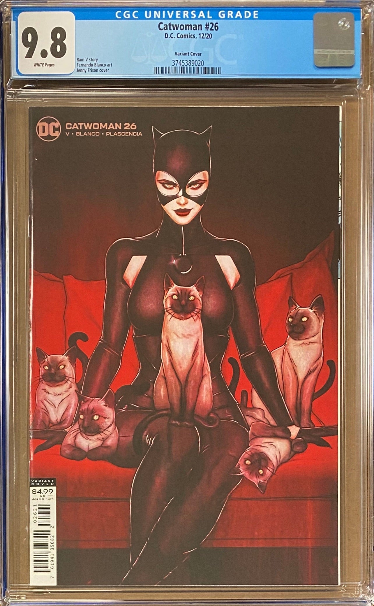 Catwoman #26 Frison Variant CGC 9.8