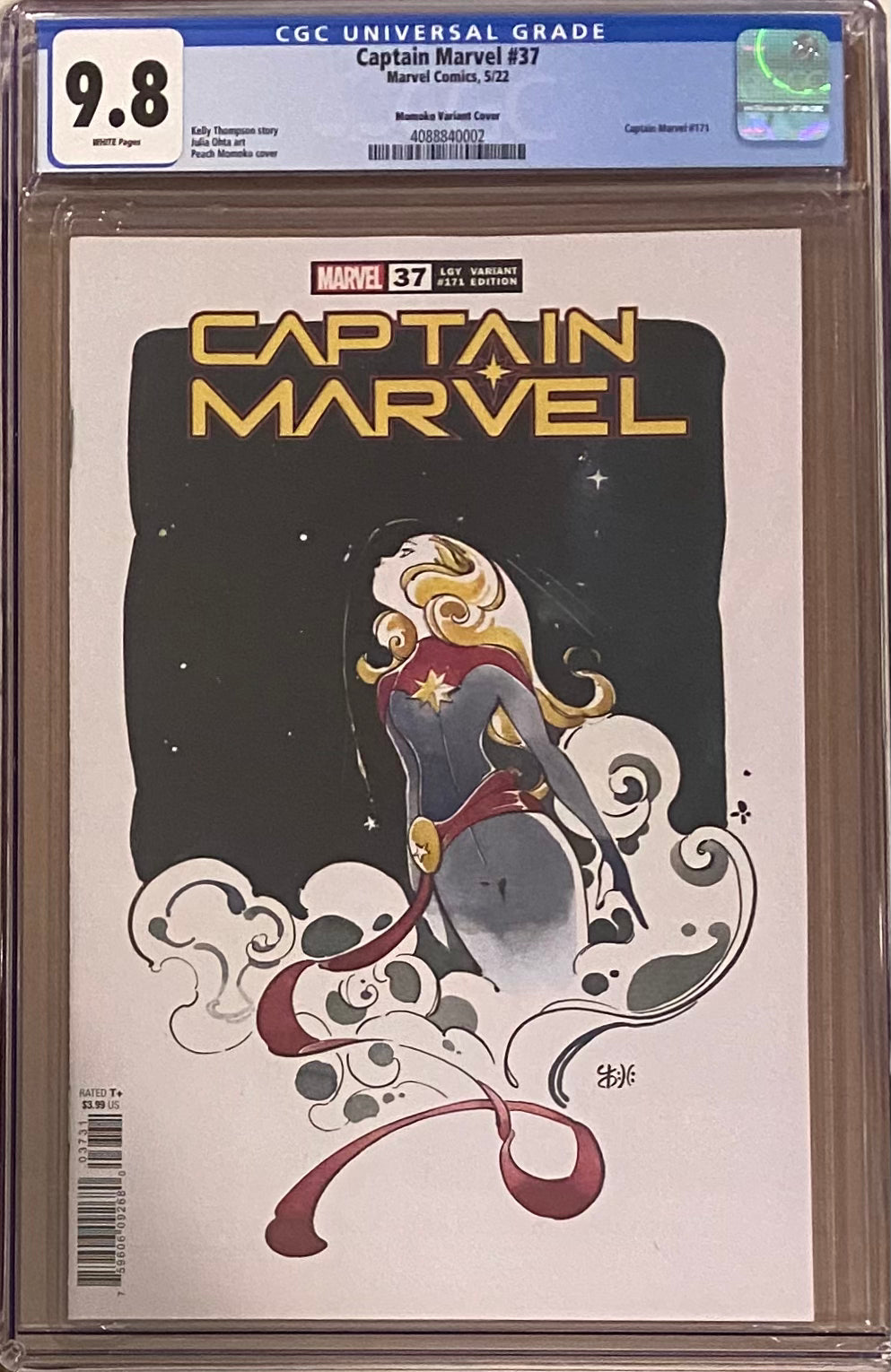 Captain Marvel #37 Momoko Variant CGC 9.8