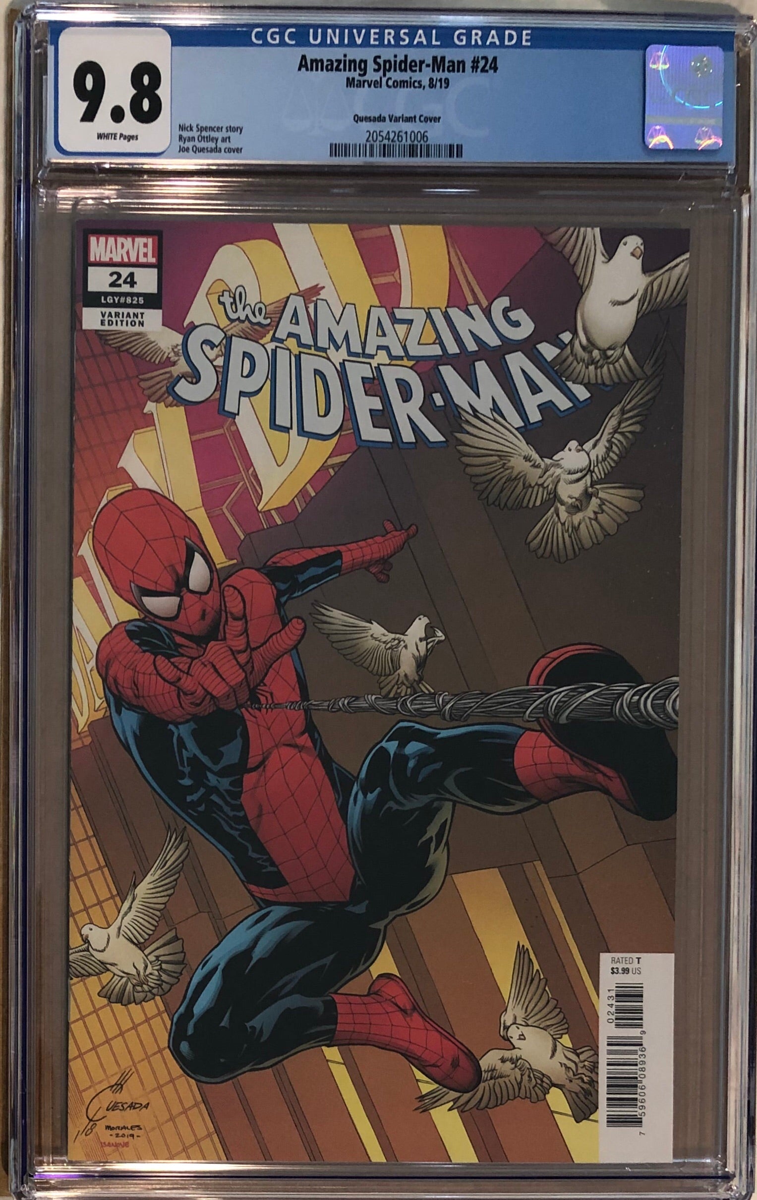 Amazing Spider-Man #24 Quesada Variant CGC 9.8
