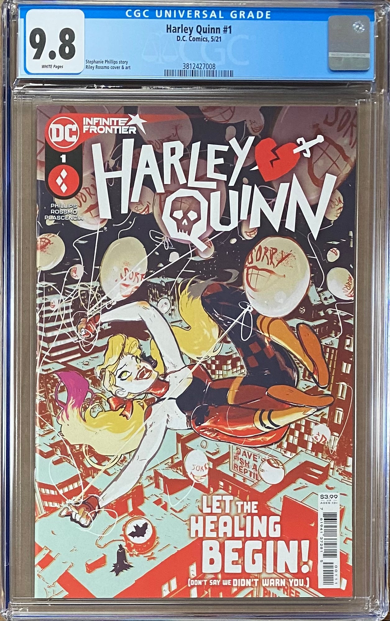 Harley Quinn #1 CGC 9.8