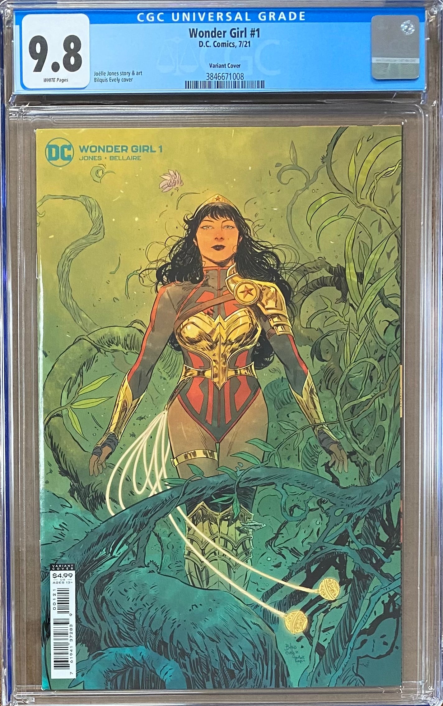 Wonder Girl #1 Variant CGC 9.8