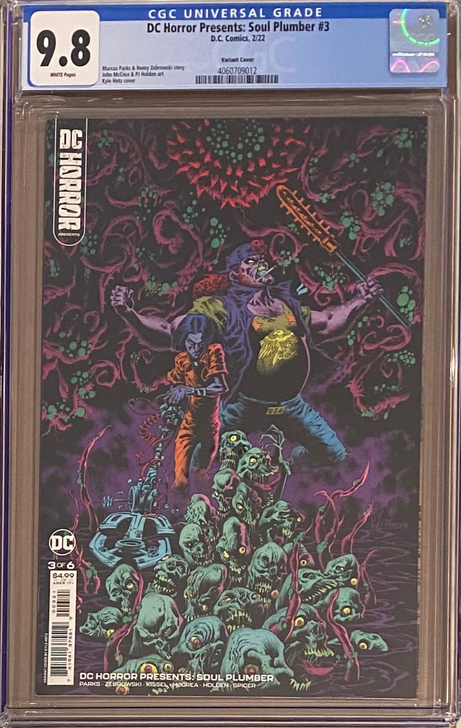 Soul Plumber #3 Variant CGC 9.8