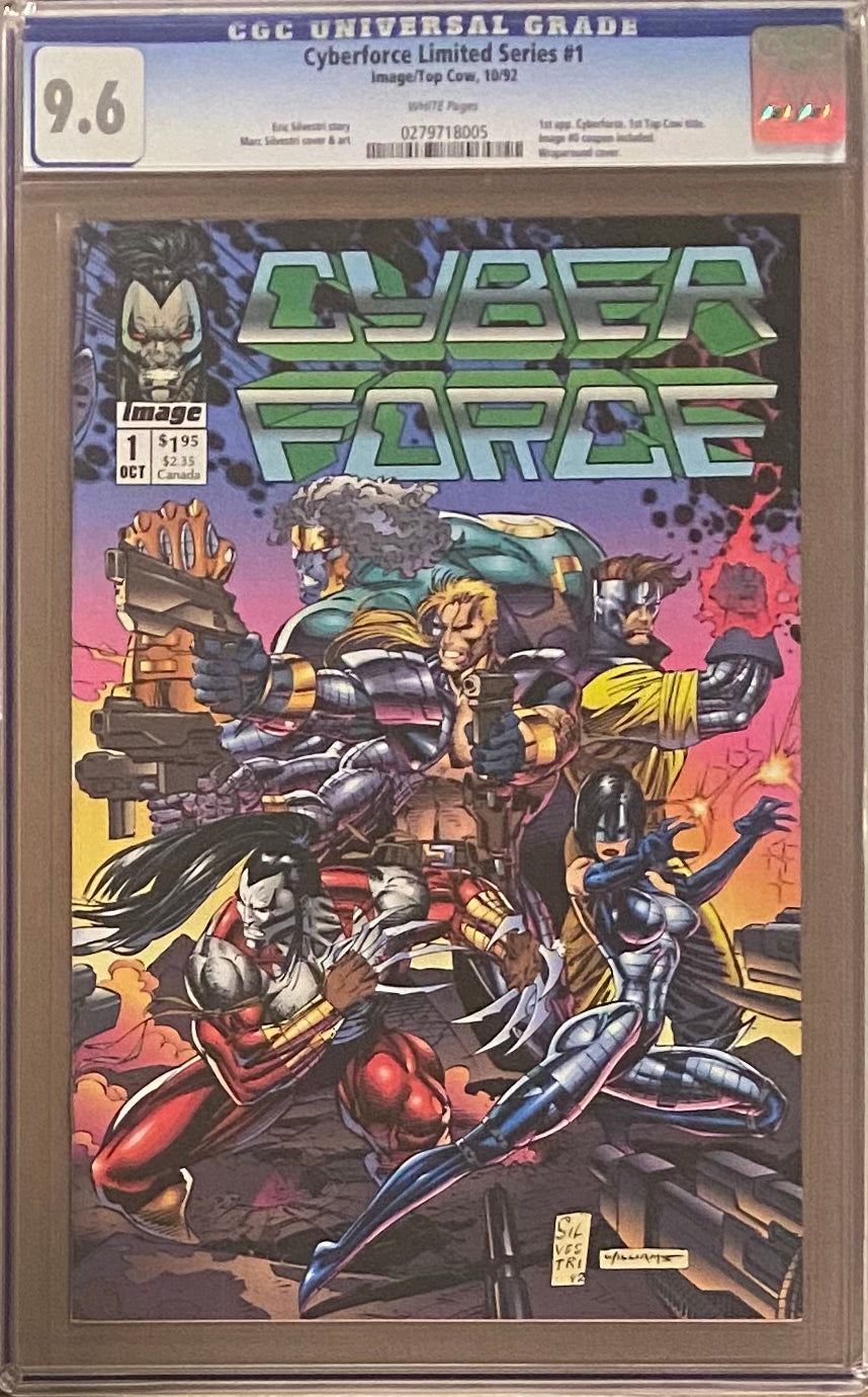 Cyberforce Limited Series #1 CGC 9.6