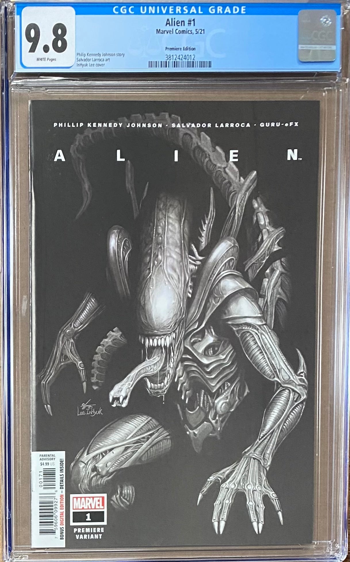 Alien #1 Premiere Edition Variant CGC 9.8