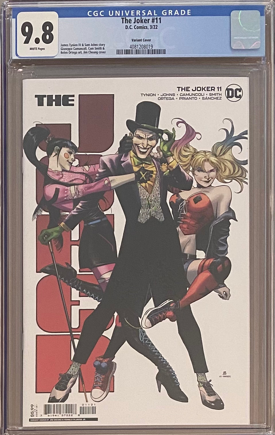 The Joker #11 Cheung Variant CGC 9.8