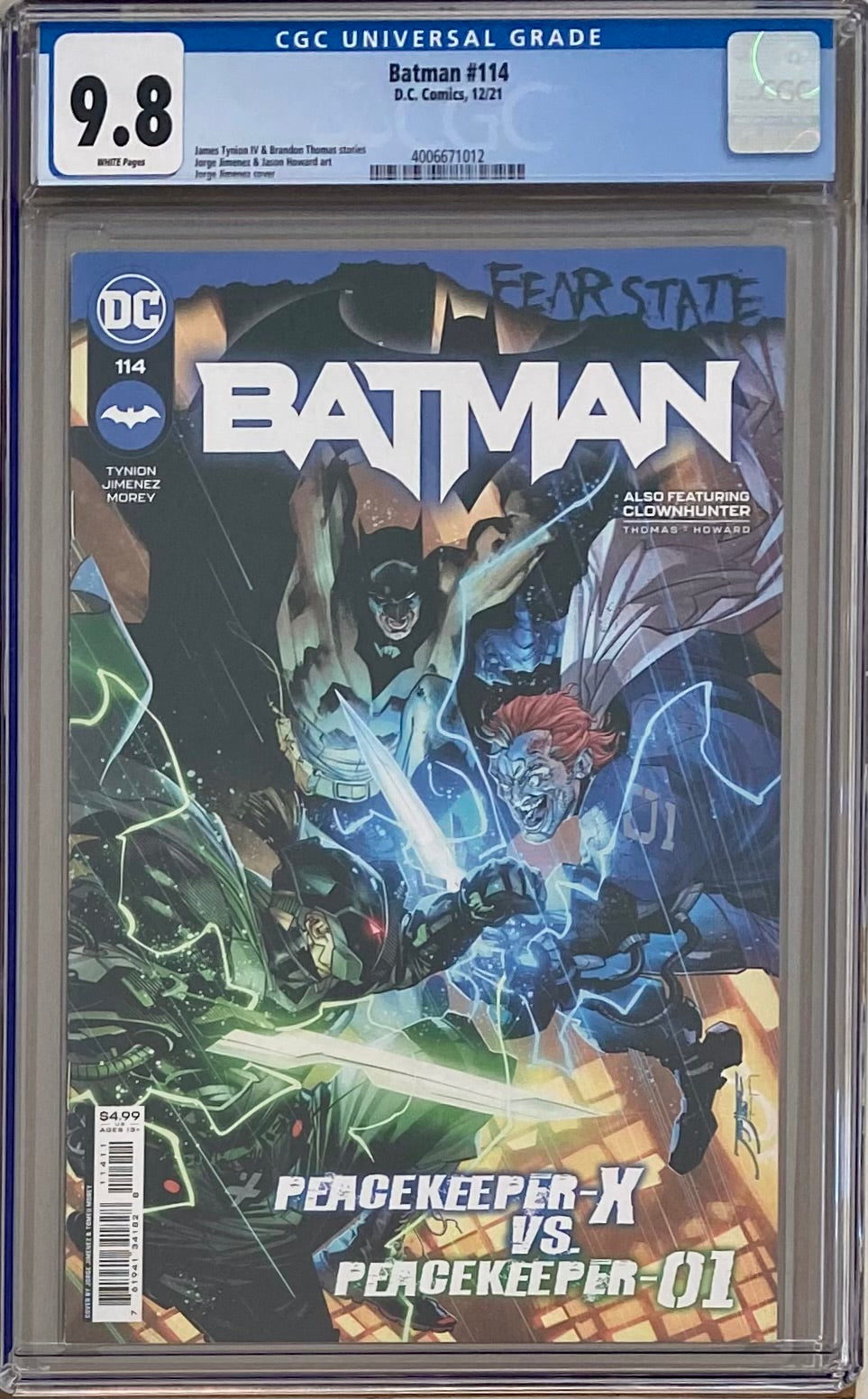 Batman #114 CGC 9.8
