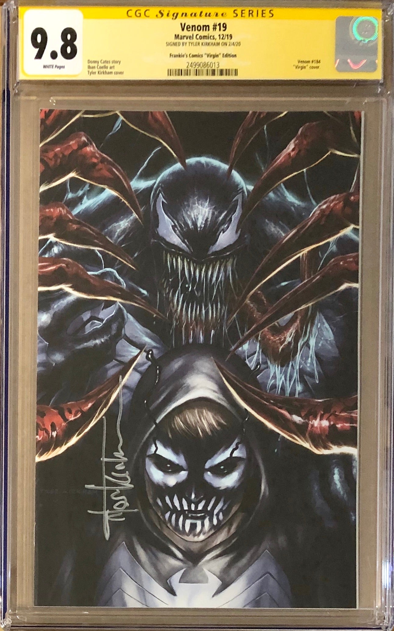 Venom #19 Tyler Kirkham BeachBum Comics Virgin Exclusive CGC 9.8 SS