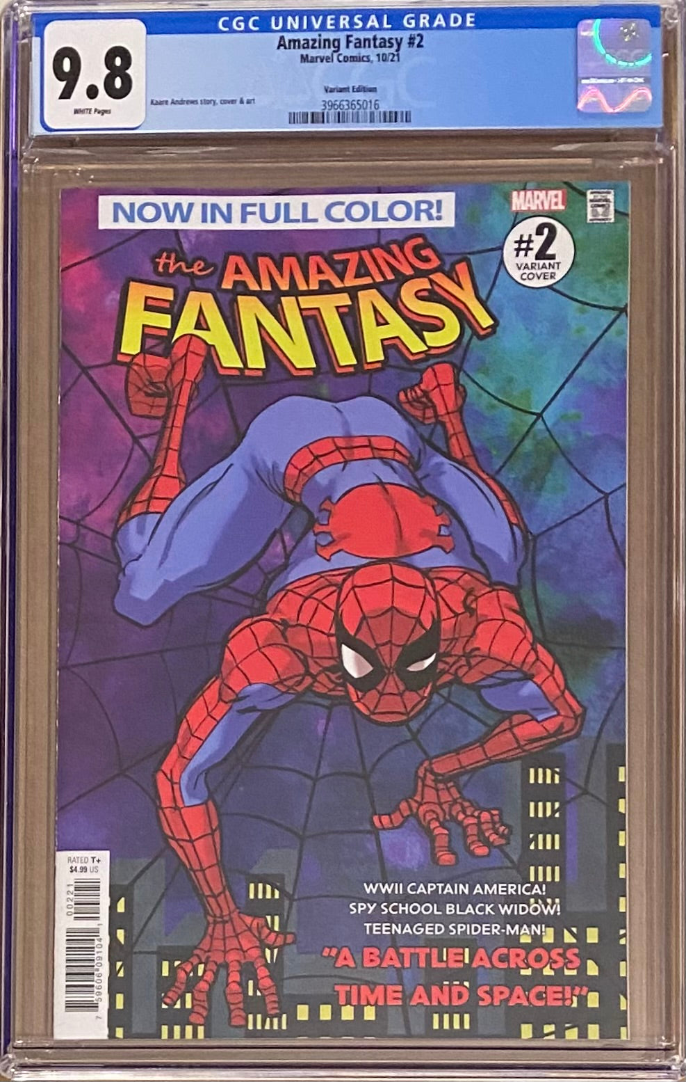 Amazing Fantasy #2 Andrews Variant CGC 9.8