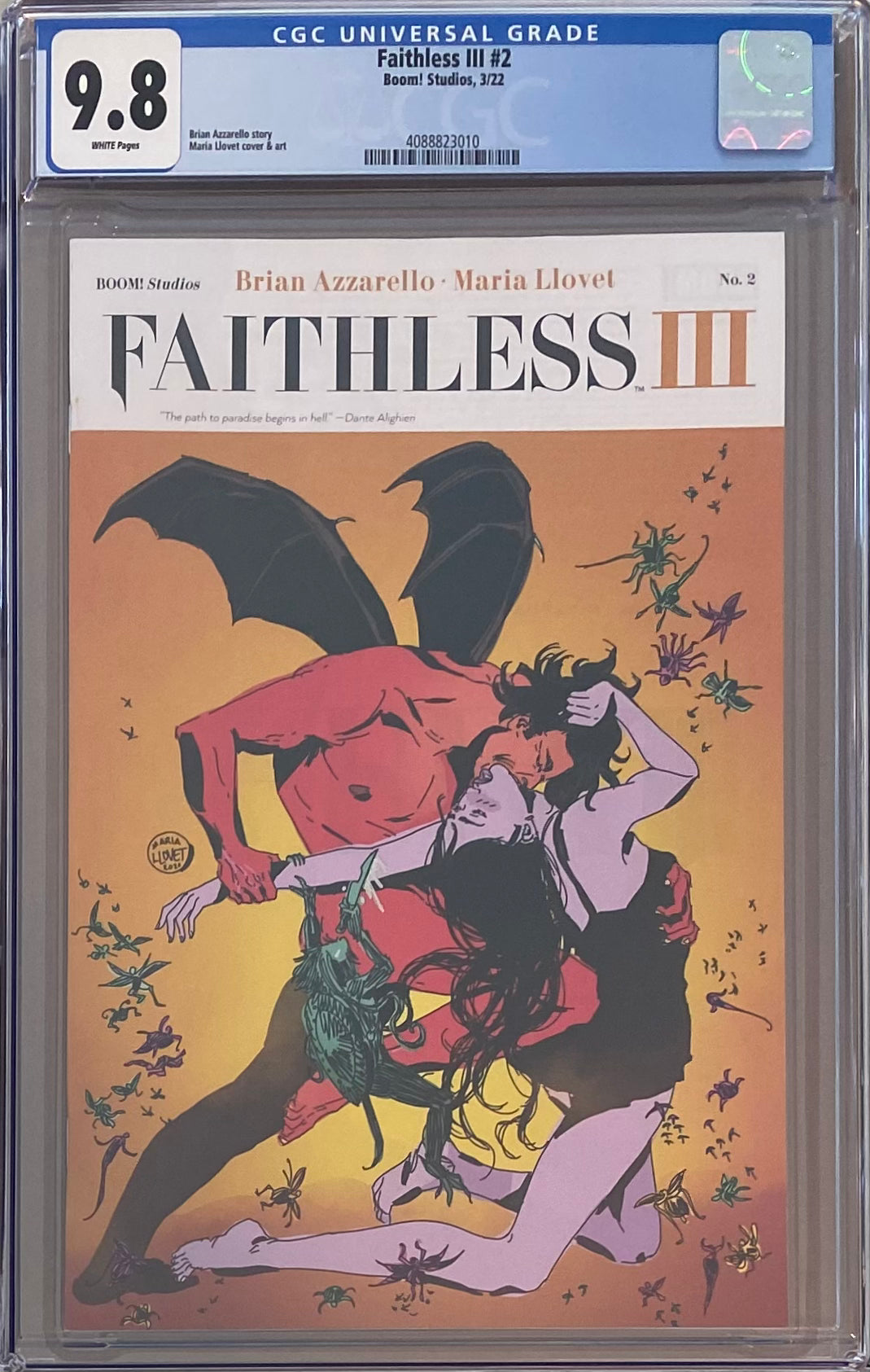 Faithless III #2 CGC 9.8