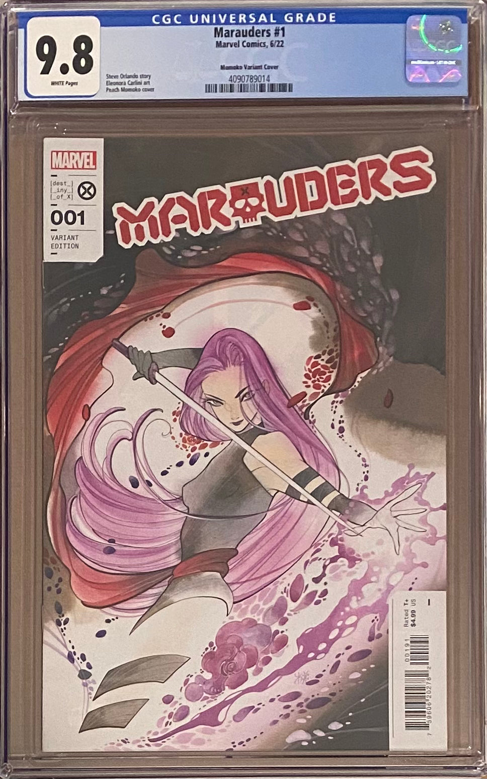 Marauders #1 Momoko Variant CGC 9.8